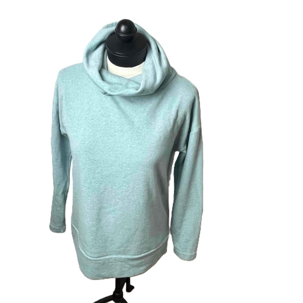 Talbots Light Blue Cotton Turtleneck Sweater Size‎ Small